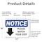 Signmission 18 in Height, 24 in Width, Plastic, Rectangle OS-2PACK-NS-P-1824-L-17654 - alternate 2